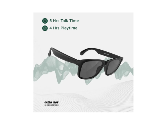Green Lion Sydney Smart Glasses - Black | Same-Day Delivery Qatar Green Lion Sydney Smart Glasses - Black | Same-Day Delivery Qatar